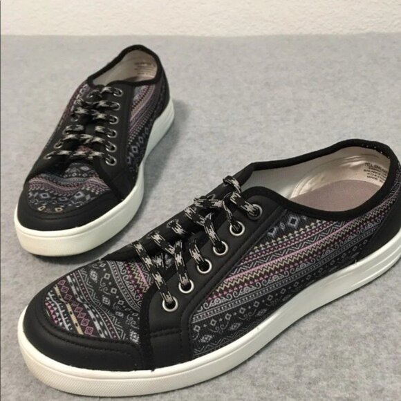 Traq by Alegria Sneaq Groovin You Gray Sneakers Shoes Size 9.5 Coastal - Picture 11 of 12